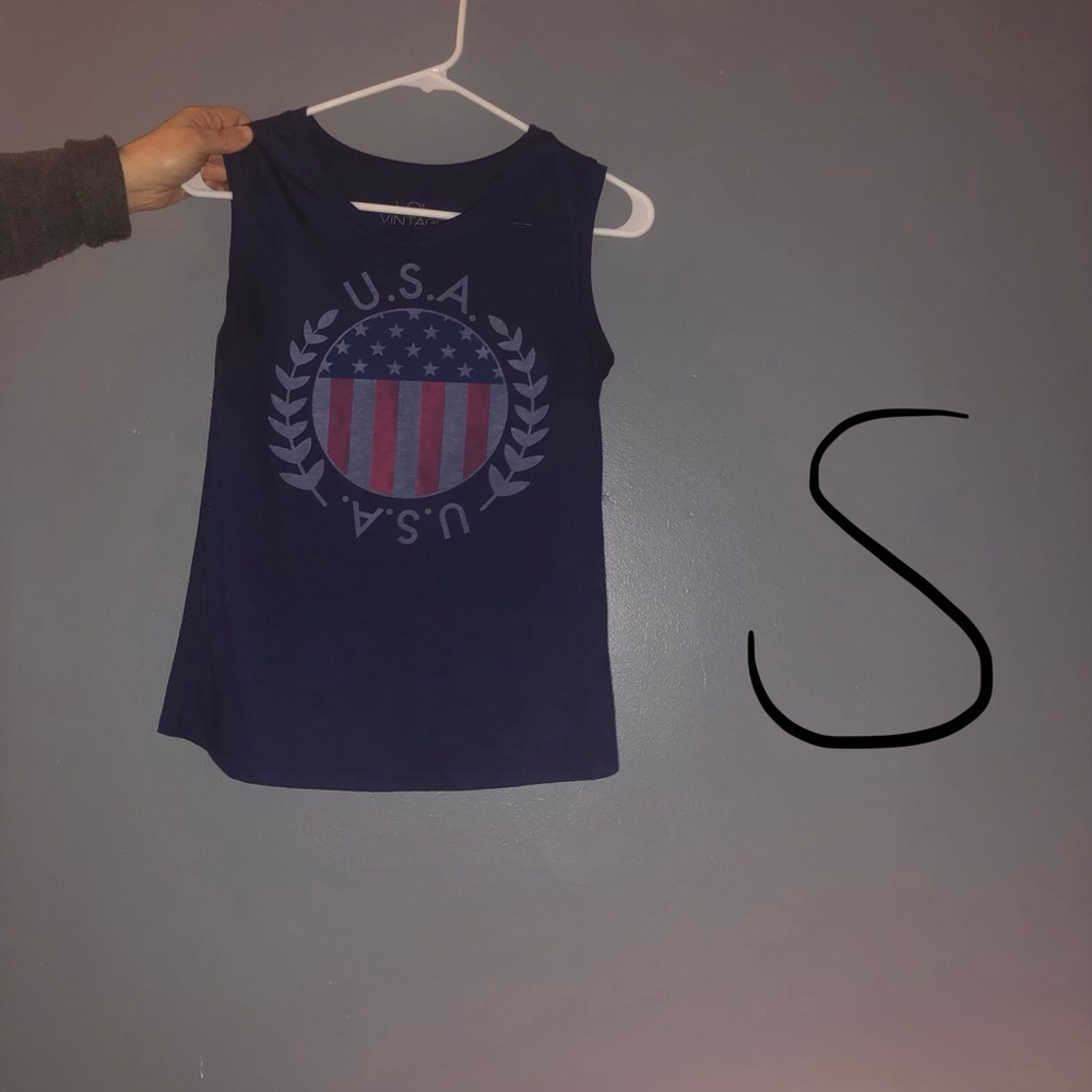 USA muscle tank